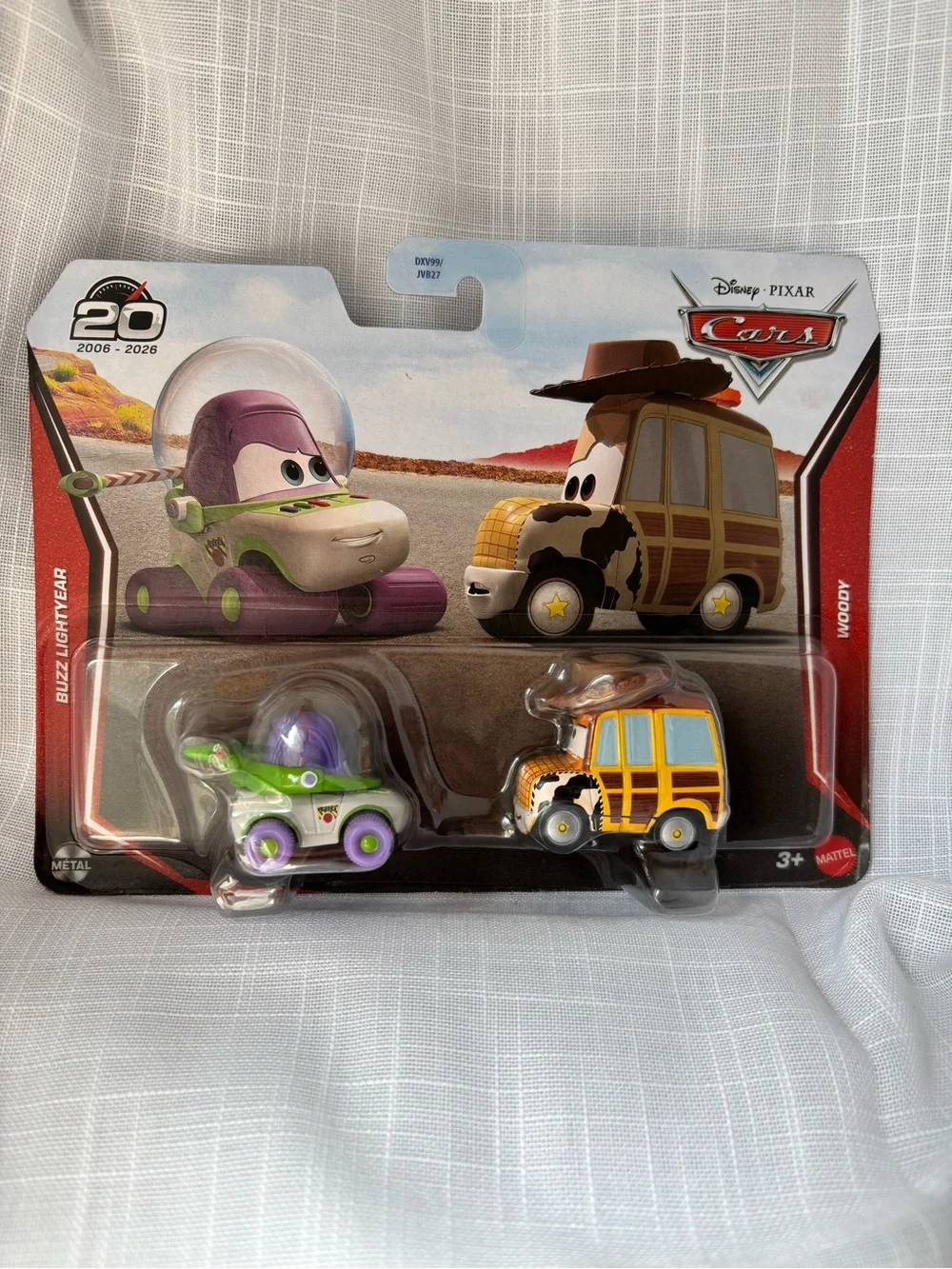 Cars Woody and Buzz 20th anniversary